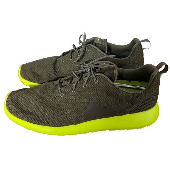 Nike Other - NEW Nike Roshe One Men’s Shoes Tarp Green Deep Smoke 511881-307 Size 14‎
